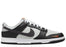 Nike Dunk Low Grey Black Orange Mini Swoosh