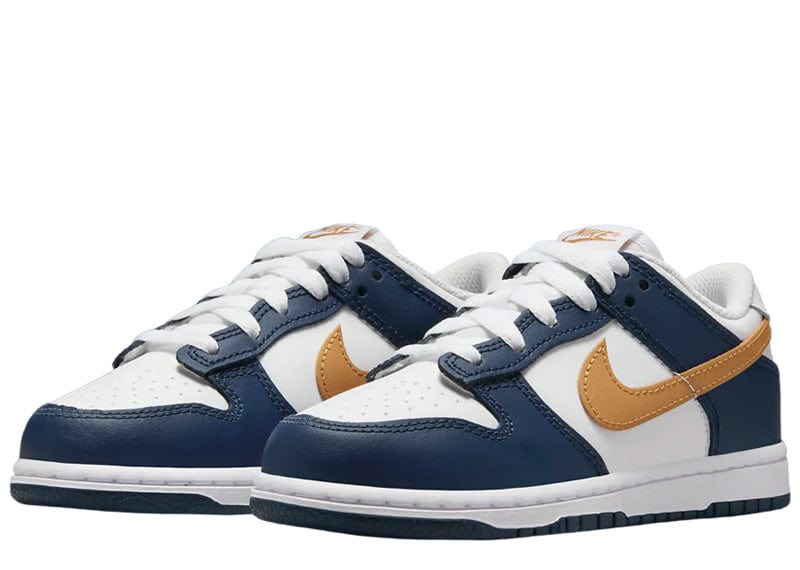 Nike Dunk Low Midnight Navy Wheat (GS)