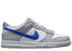 Nike Dunk Low Mini Swoosh Wolf Grey Game Royal (GS)