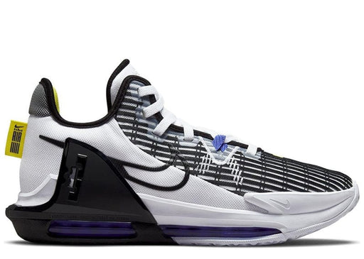 Nike LeBron Witness 6 White Persian Purple Shock Yellow