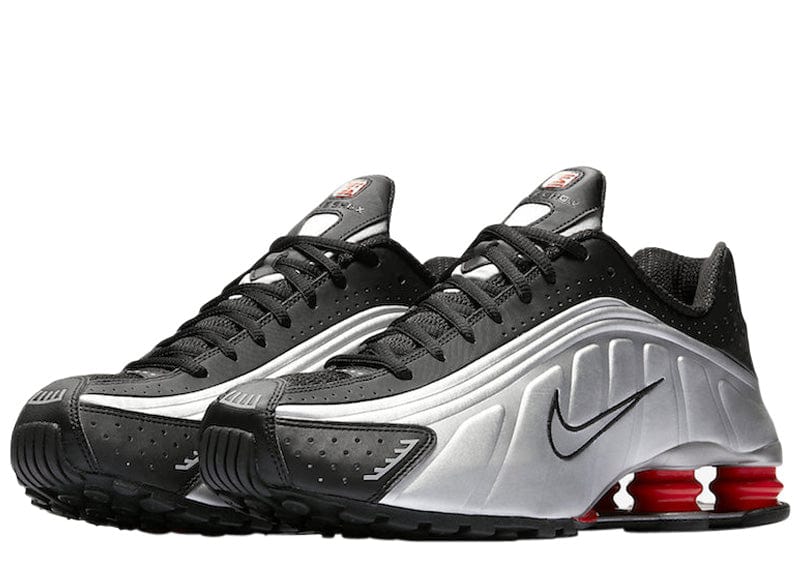 Nike Shox R4 Black Metallic Silver (2018/2024)