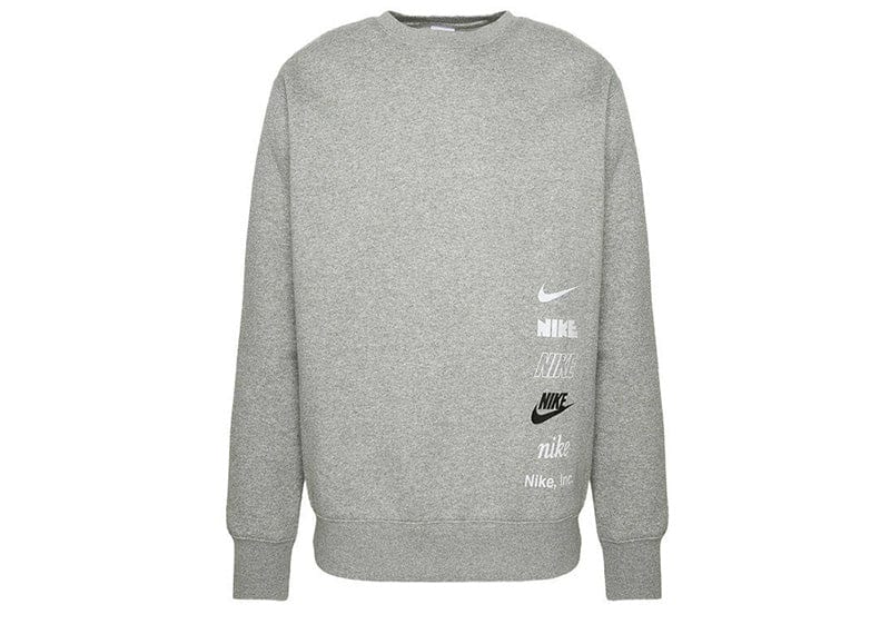 Nike Stack Logo Crew Suit Grey