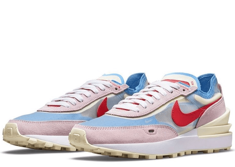 Nike Waffle One Pink Red Blue (W)