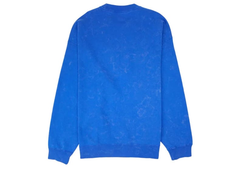 Nike x Stussy Acid Wash Crew Fleece (Asia Sizing) Blue