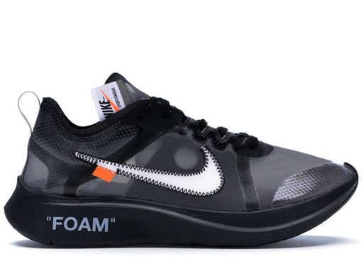 Off-White X Nike Zoom Fly Black Silver