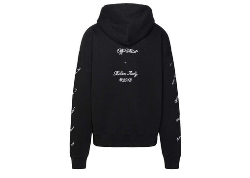 OFF-WHITE 23 Skate Logo-Embroidered Hoodie