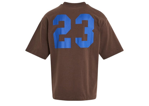 Off-White 23 Varsity Skate Brown/Nautical Blue T-Shirt