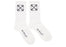 Off-White Arrow Mid Calf Socks White/Black