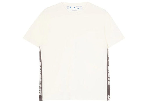 OFF-WHITE ATHL Logo Band SS T-SHIRT Beige No Colour