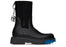 Off-White Black Rubber Neoprene Chelsea Boots