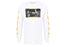 OFF-WHITE Caravaggio Saint Jerome Writing Print Longsleeve T-Shirt White/Yellow/Black