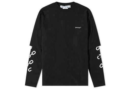 OFF-WHITE Chain Arrow Double Tee