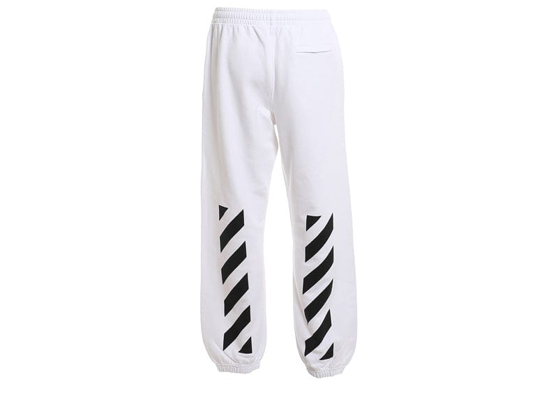 Off-White Diag Stripe Track Pants White