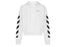 OFF-WHITE Diagonal Helvetica Oversized Hoodie White/Black