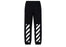 OFF-WHITE Diagonal Helvetica Slim Sweatpants Black/White