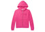 OFF-WHITE Embellished Logo Zip Up Hoodie Pink