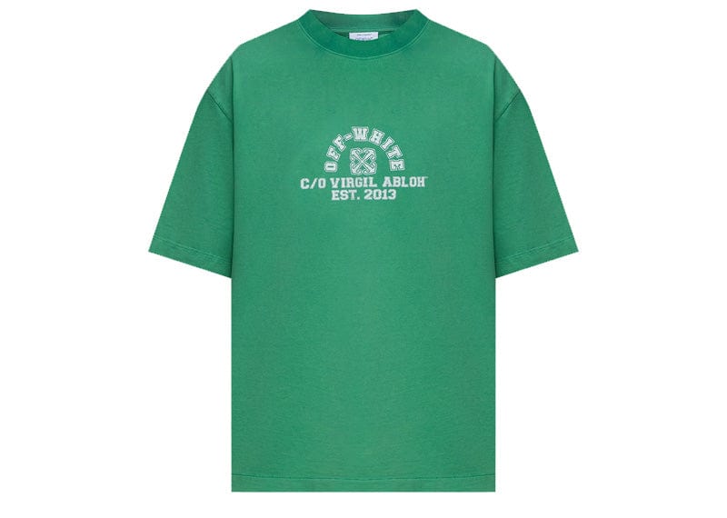 Off-White Est 13 Skate S/S College Green Tee