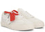 Off-White Floating Arrow Low Vulcanised Leather Sneaker White