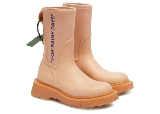 OFF-WHITE For Rainy Days Rain Boot Rose (Women's)