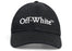 OFF-WHITE Logo-Embroidered Baseball Cap Black