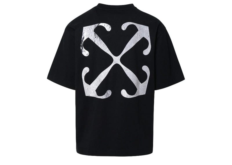 OFF-WHITE Logo-Print Short-Sleeve T-shirt Black