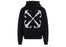 OFF-WHITE Lunar Arrow Skate Hoodie Black