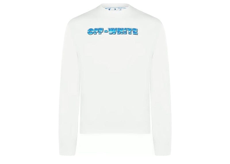 Off-White Metal Arrow Sweatshirt white/blue