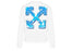 Off-White Metal Arrow Sweatshirt white/blue