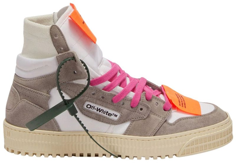 Off White Off Court 3.0 High 'White, Grey Pink'