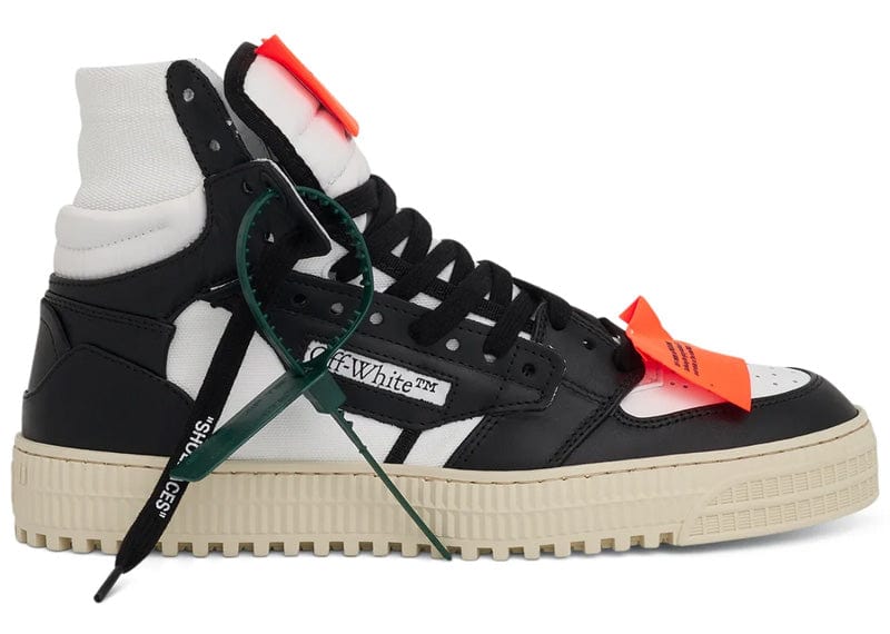 OFF-WHITE Off Court 3.0 Leather Canvas Black White