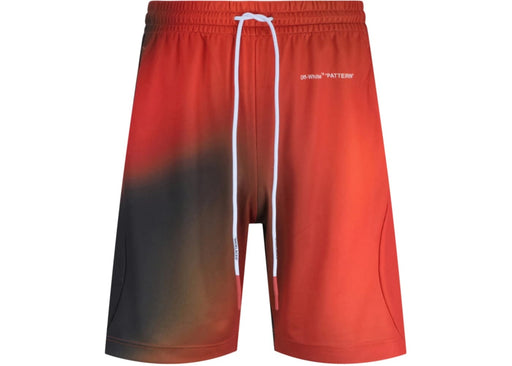 OFF-WHITE Off Stamp Basketball Shorts Orange