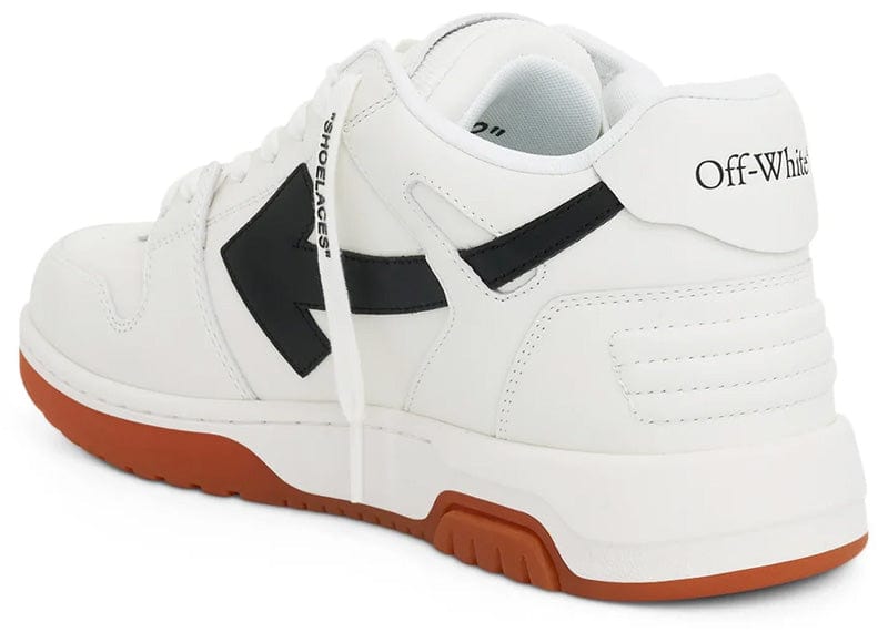 OFF-WHITE Out Of Office Calf Leather White Black Gum