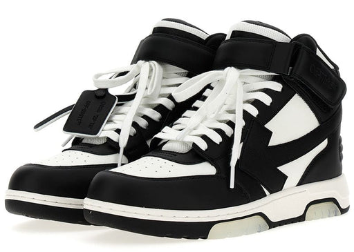 Off-White Out Of Office Mid-Top Sneakers Black White