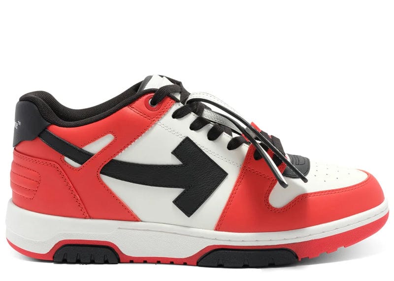 OFF-WHITE Out Of Office OOO Low Tops Red Black (2024)