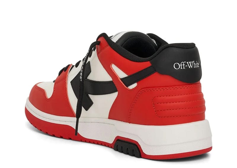 OFF-WHITE Out Of Office OOO Low Tops Red Black (2024)