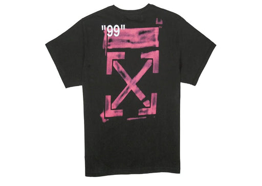 OFF-WHITE Oversized Diag Stencil T-shirt Black