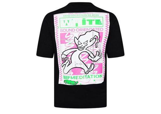 Off-White Rave Flyer Skate Tee Green