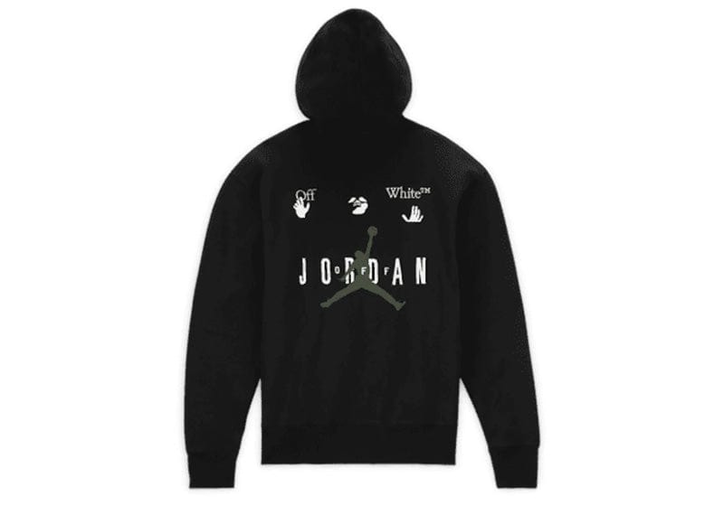 OFF-WHITE x Jordan Hoodie (Asia Sizing) Black