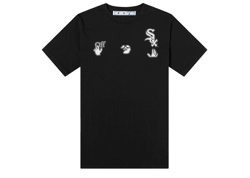 Off-White x MLB Chicago White Sox T-Shirt Black/White