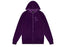 OVO Velour Zip Hoodie Purple