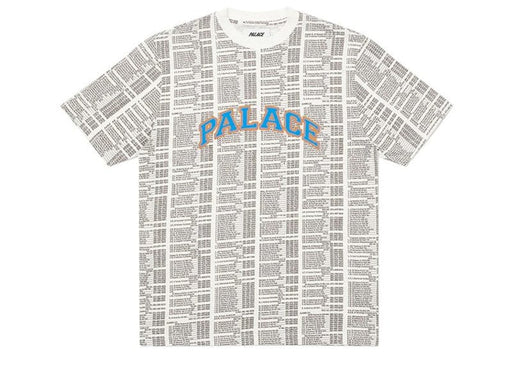 Palace Bell Man Allover T-shirt White