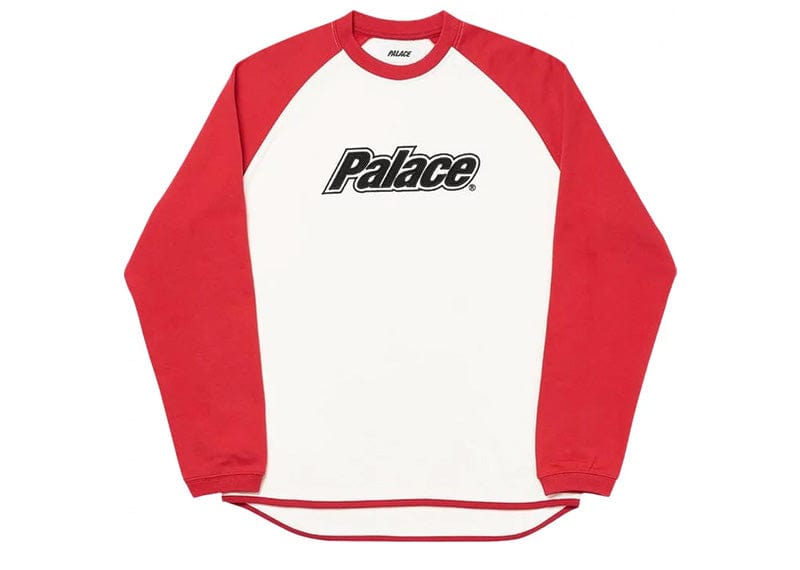 Palace Blinder Crew Red/White