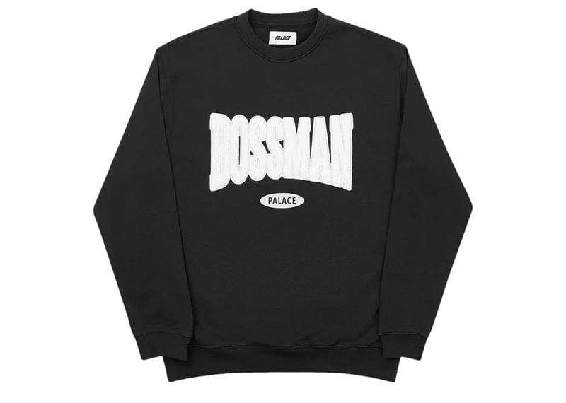 Palace Boss Man Crew Black