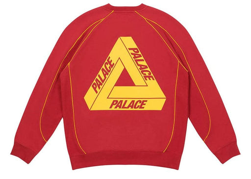 Palace Bowl Out Crew Burgundy