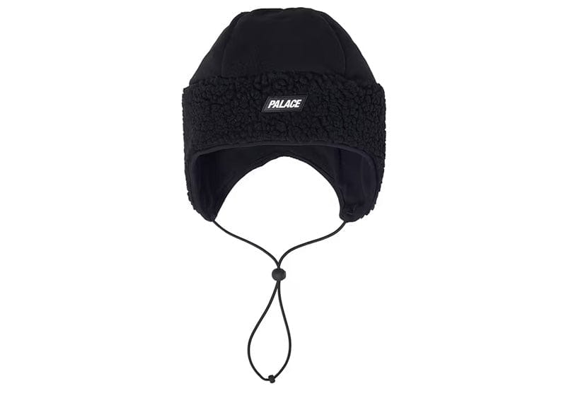 Palace Ear Muff Beanie black