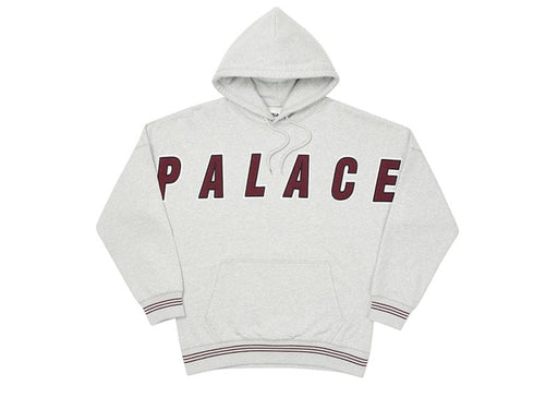 Palace Full Frontal Hood Grey Marl