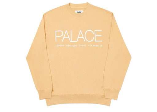 Palace Globaller Crew Sand