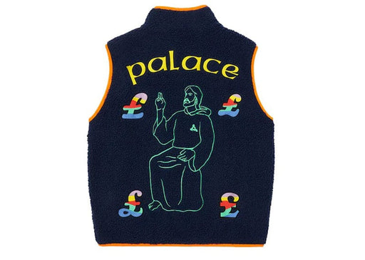 Palace Jesus Gilet Navy