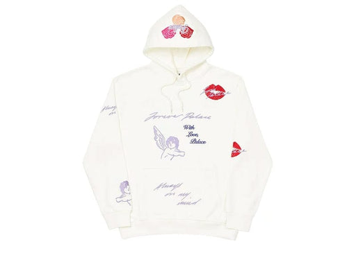 Palace Love Letter Hood White