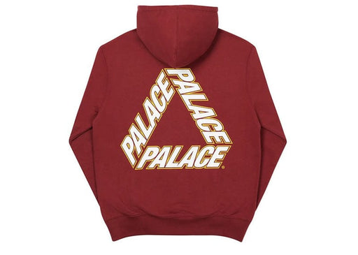 Palace P3 Team Hood Burgundy